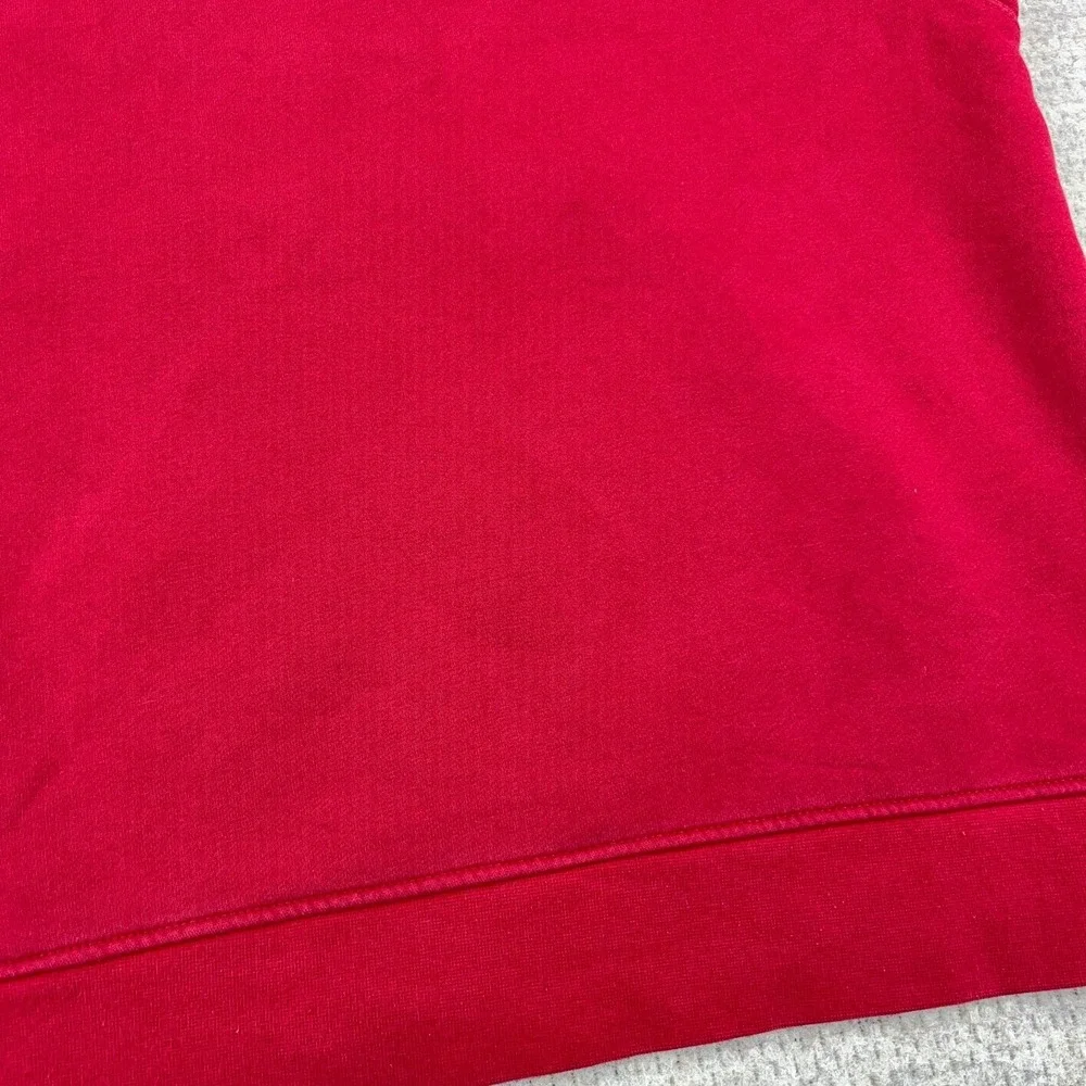 Jordan Hoodie Men XL Red‎ Black Sweatshirt Jump Man Air Y2K Loose Fit Adult